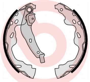 Set saboti frana BREMBO ESSENTIAL LINE S 83 509