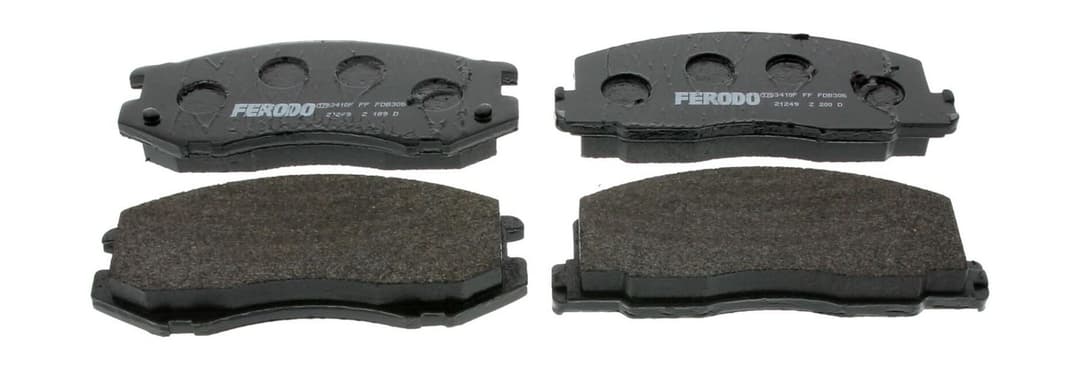 set placute frana,frana disc FERODO PREMIER ECO FRICTION FDB306