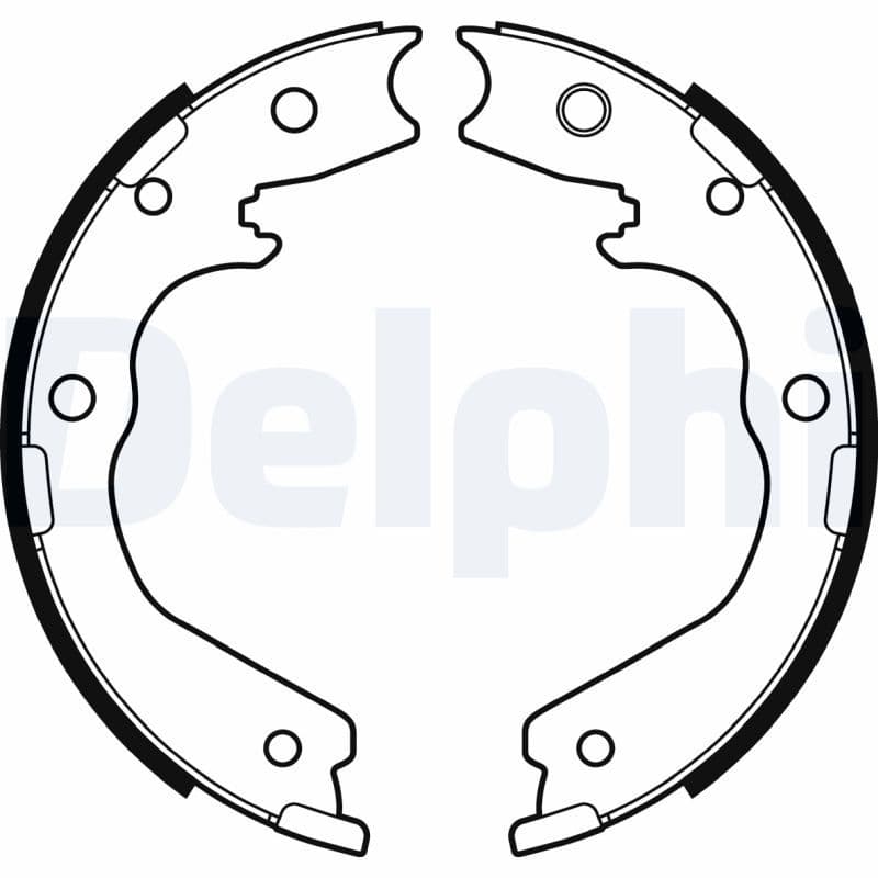 Set saboti frana, frana de mana DELPHI LS2137