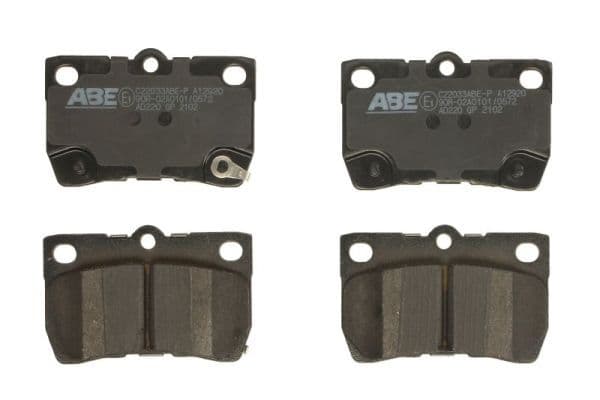 set placute frana,frana disc ABE C22033ABE-P