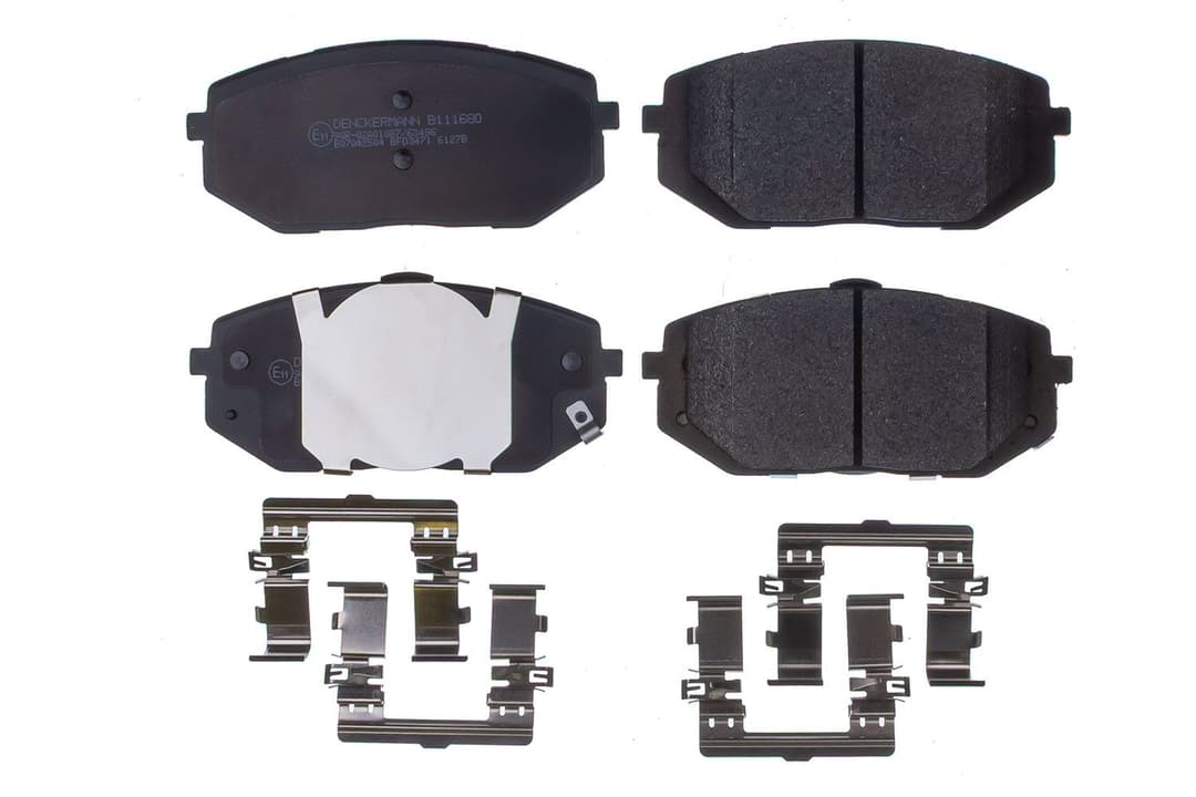 set placute frana,frana disc DENCKERMANN B111680