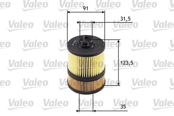 Filtru ulei VALEO 586549
