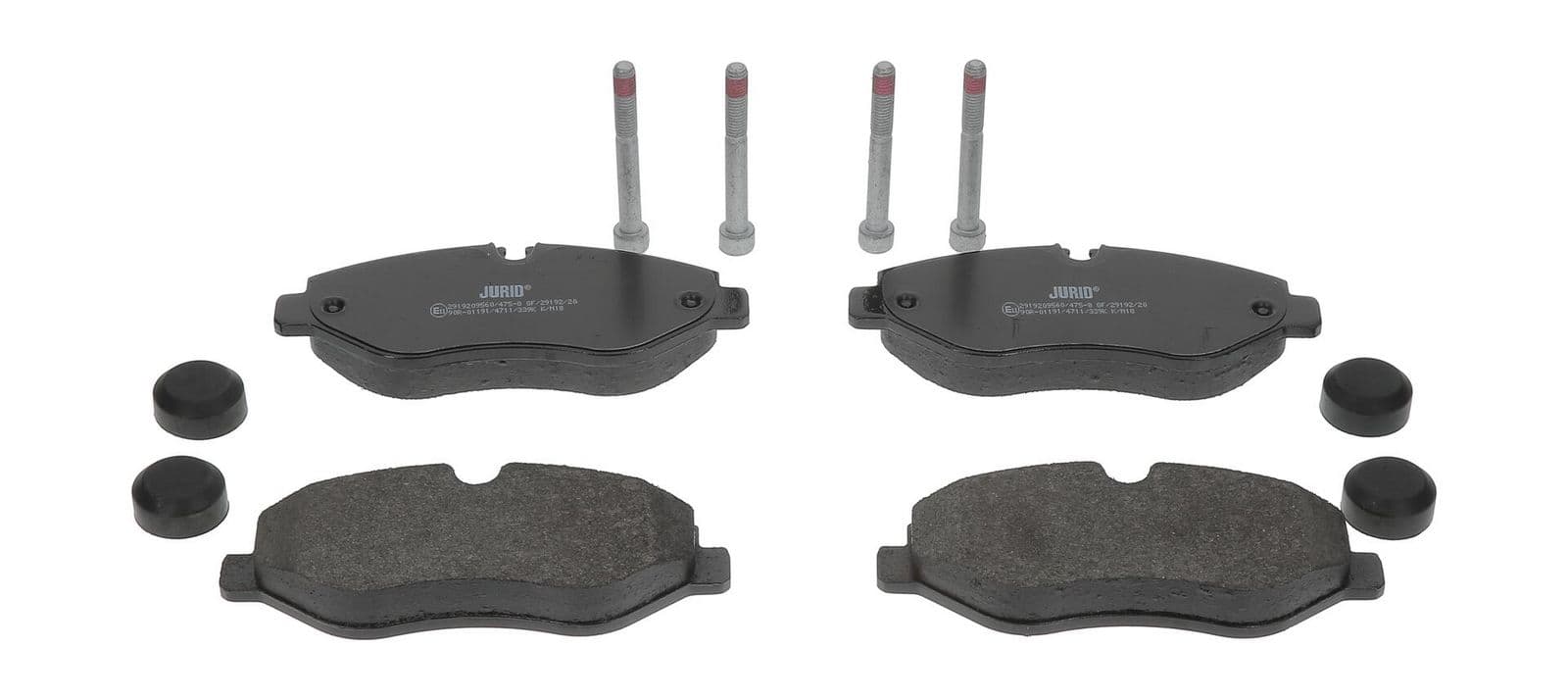 set placute frana,frana disc JURID 2919209560