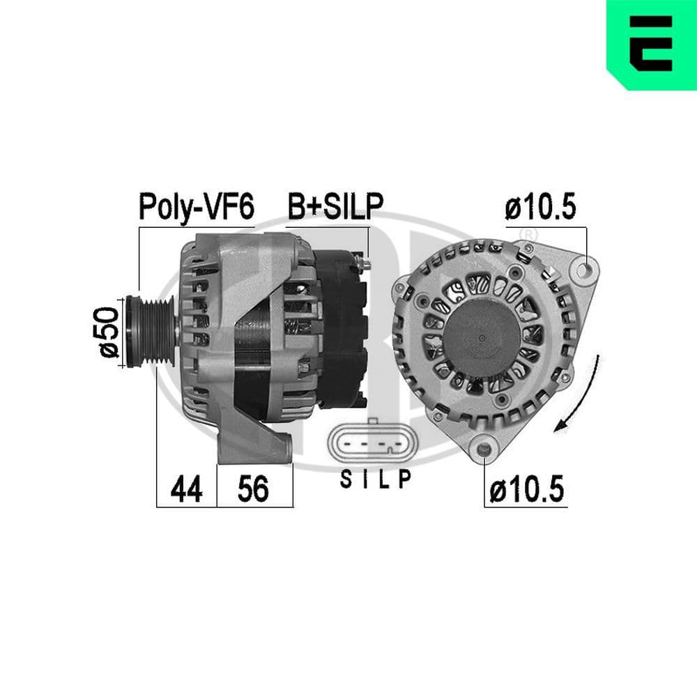 Generator / Alternator ERA 209544A