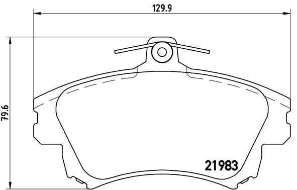 set placute frana,frana disc BREMBO PRIME LINE P 54 036