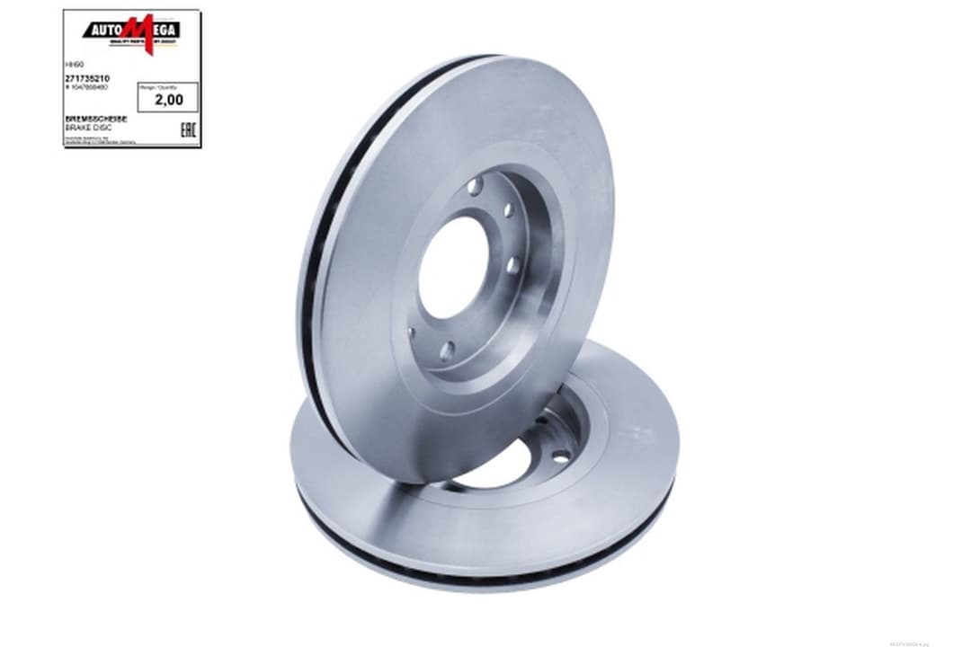 Disc frana AUTOMEGA 271735210
