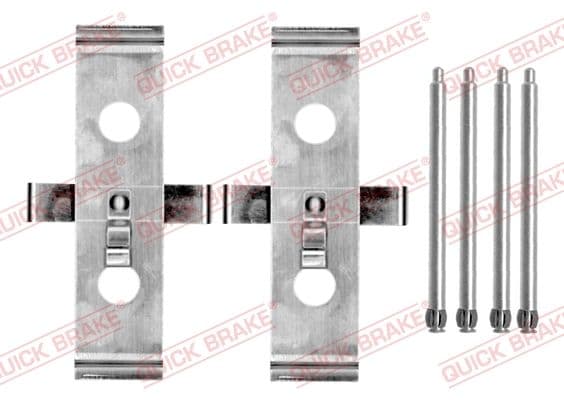 Set accesorii, placute frana QUICK BRAKE 109-1674