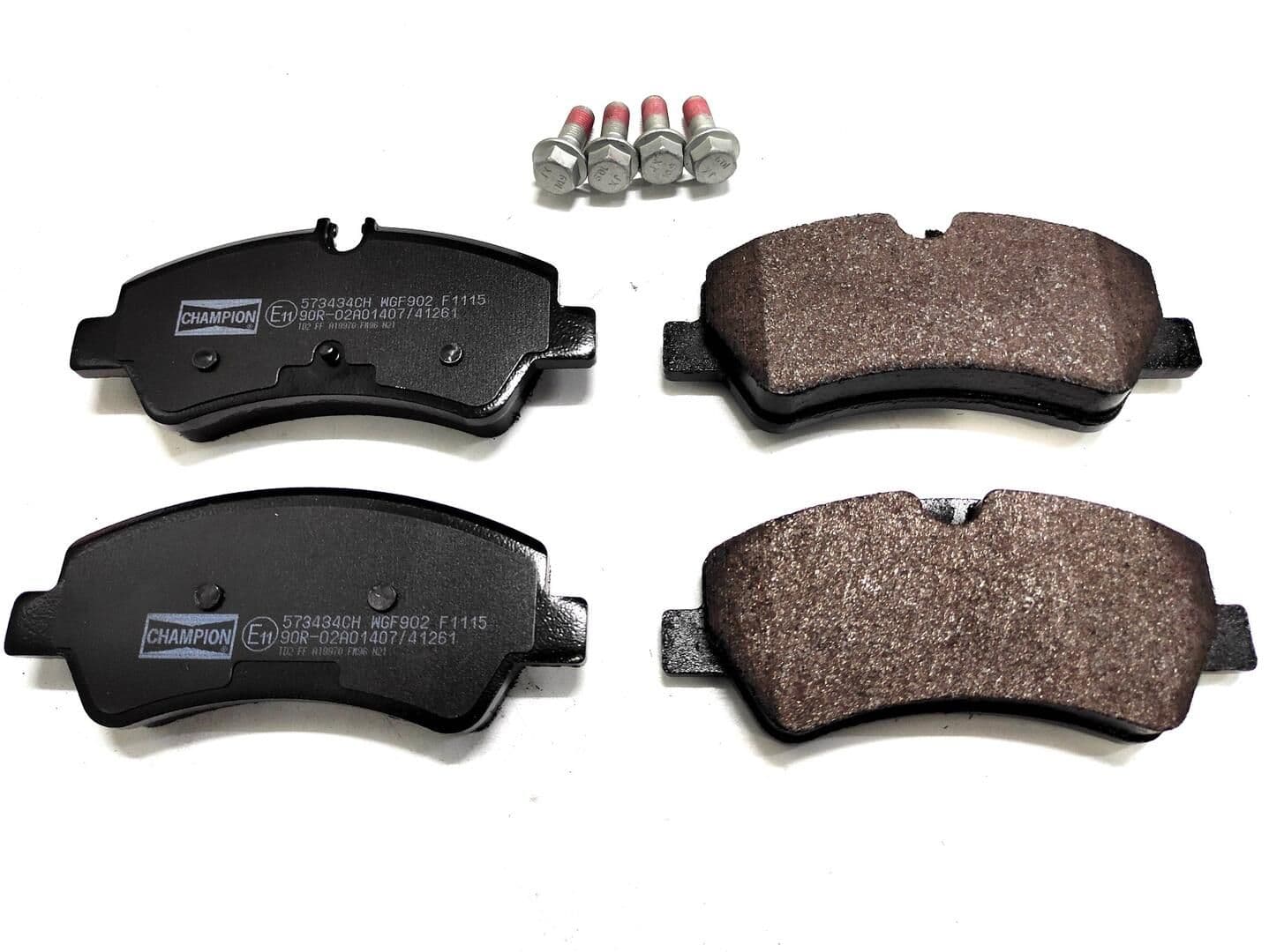 set placute frana,frana disc CHAMPION 573434CH