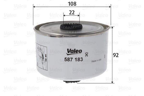 filtru combustibil VALEO 587183