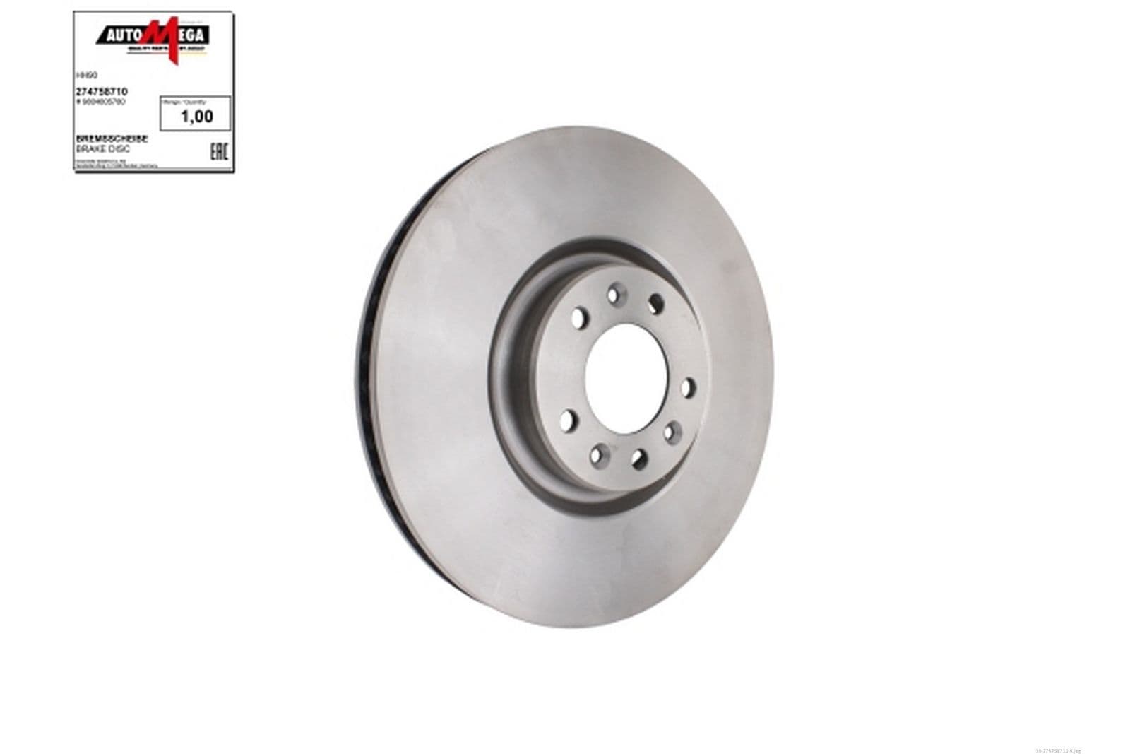 Disc frana AUTOMEGA 274758710