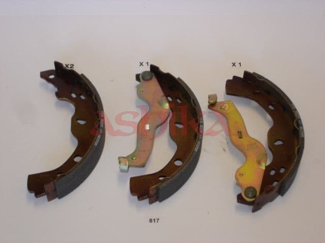 Set saboti frana ASHIKA 55-08-817