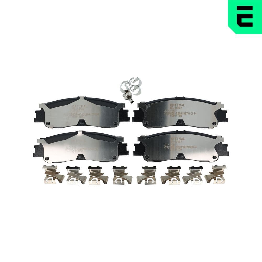 set placute frana,frana disc OPTIMAL BP-13047