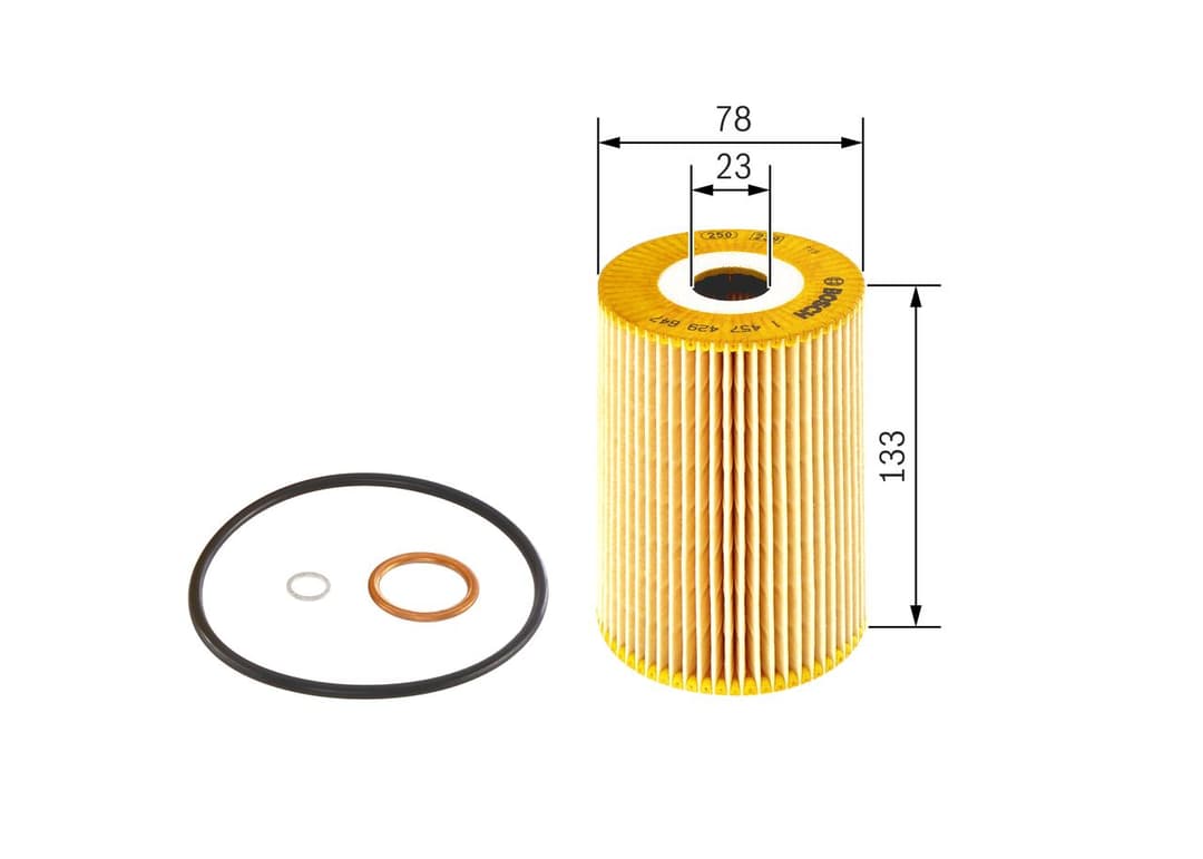 Filtru ulei BOSCH 1 457 429 647