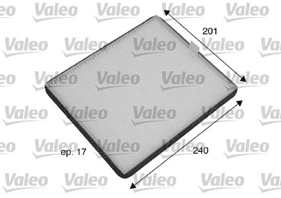 Filtru, aer habitaclu VALEO ESSENTIAL 698773