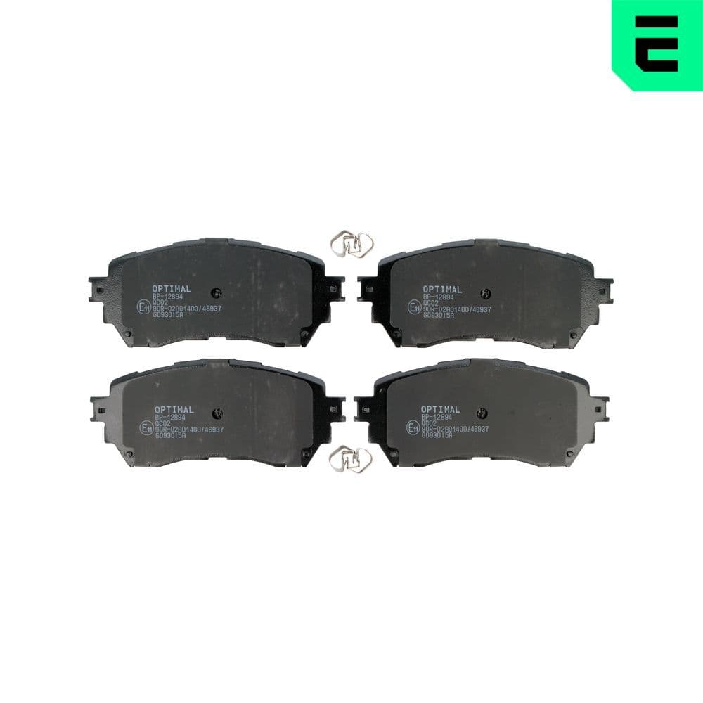 set placute frana,frana disc OPTIMAL BP-12894