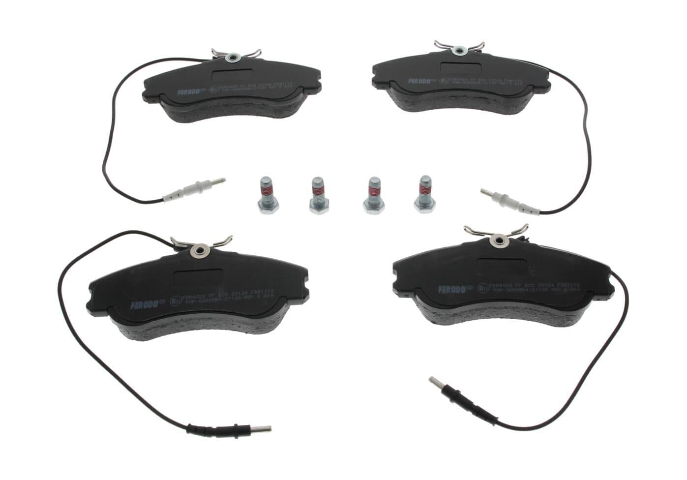 set placute frana,frana disc FERODO PREMIER ECO FRICTION FDB1112