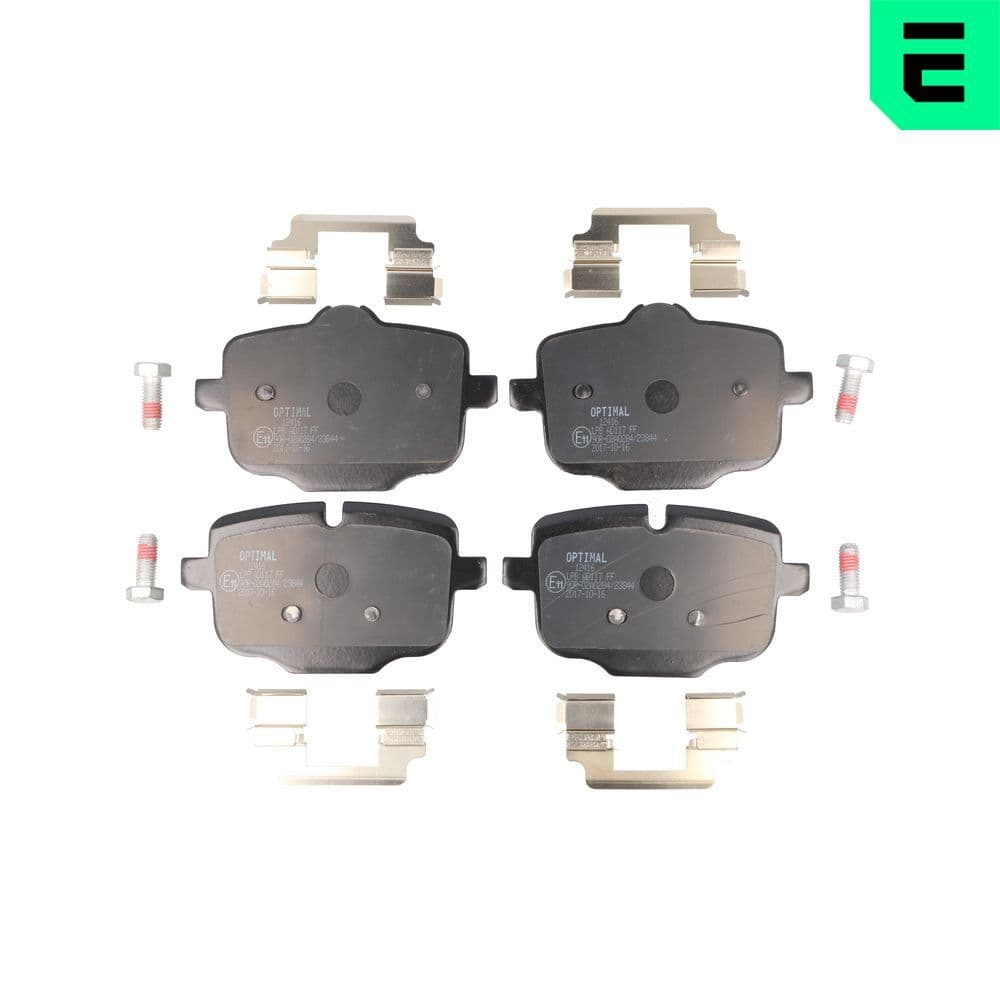 set placute frana,frana disc OPTIMAL BP-12416