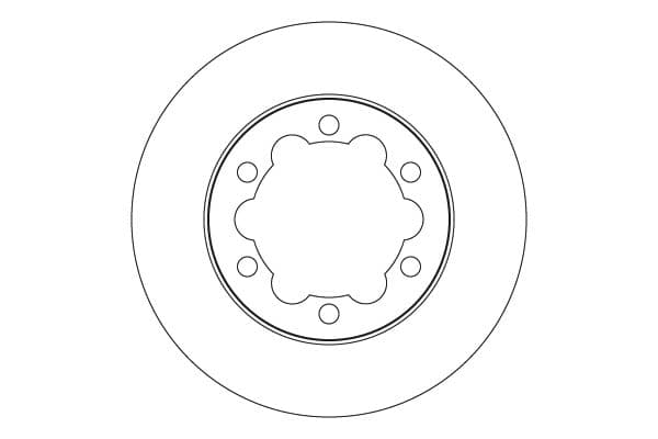 Disc frana TRW DF6973S