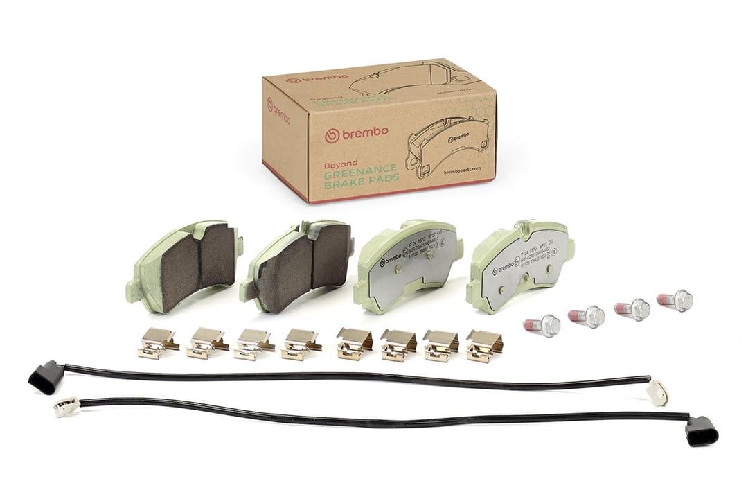 set placute frana,frana disc BREMBO P 24 187G