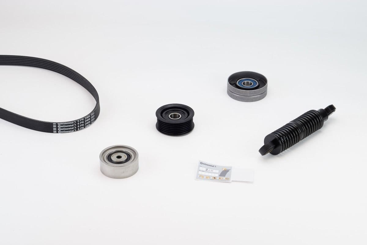 Set curea transmisie cu caneluri CONTINENTAL CTAM 6PK2404K1