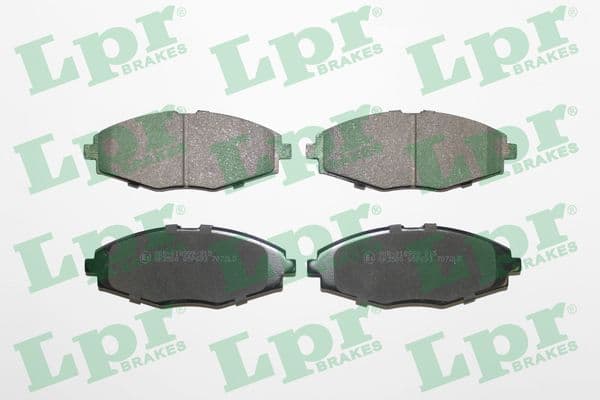 set placute frana,frana disc LPR 05P693