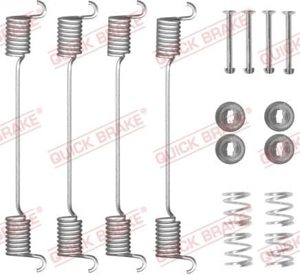 Set accesorii, sabot de frana QUICK BRAKE 105-0524