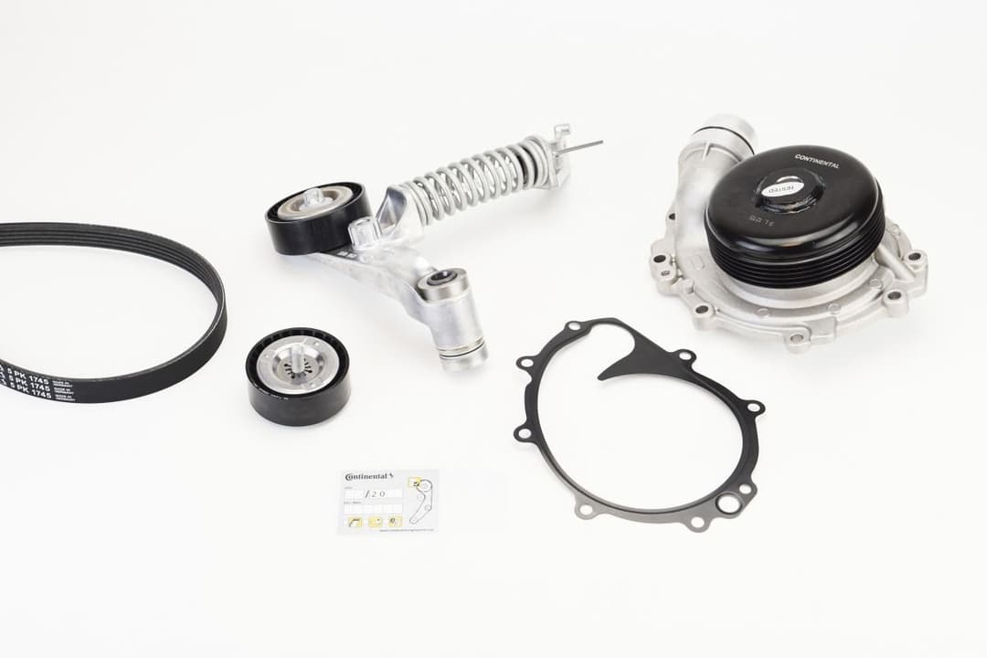Pompa apa + Set curea transmisie cu caneluri CONTINENTAL CTAM 5PK1745WP1