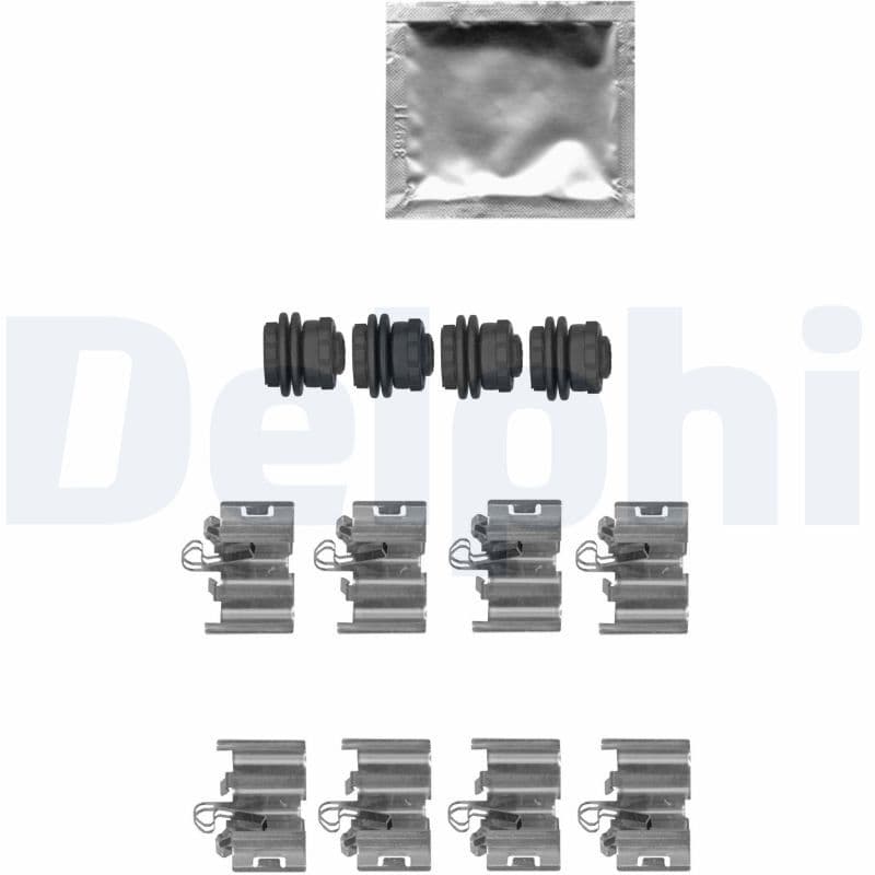 Set accesorii, placute frana DELPHI LX0668