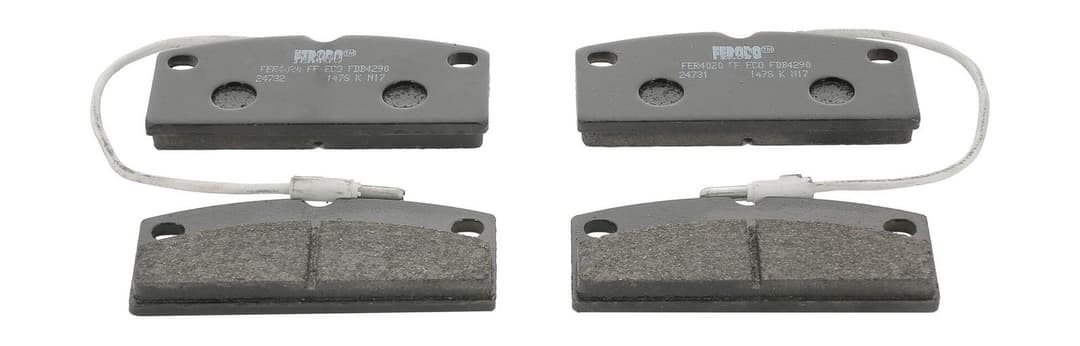 set placute frana,frana disc FERODO PREMIER ECO FRICTION FDB4290