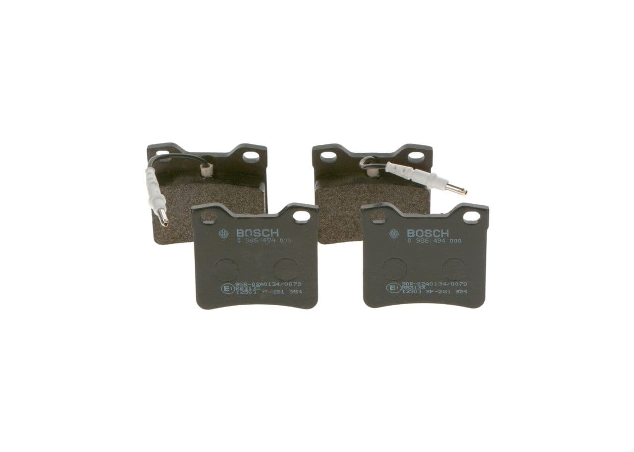 set placute frana,frana disc BOSCH 0 986 494 000