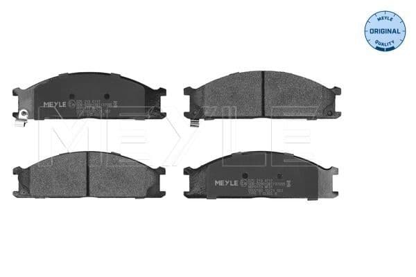 set placute frana,frana disc MEYLE -ORIGINAL: True to OE. 025 213 4717