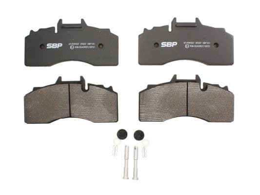 set placute frana,frana disc SBP 07-P29227