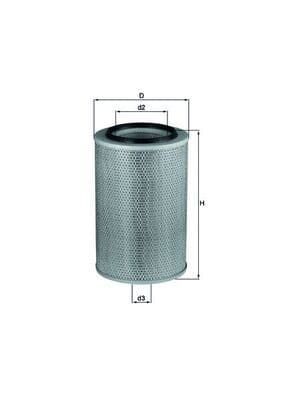 Filtru aer MAHLE LX 345