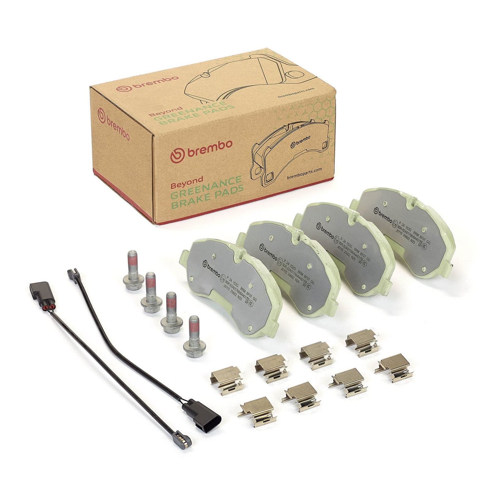 set placute frana,frana disc BREMBO P 24 152G