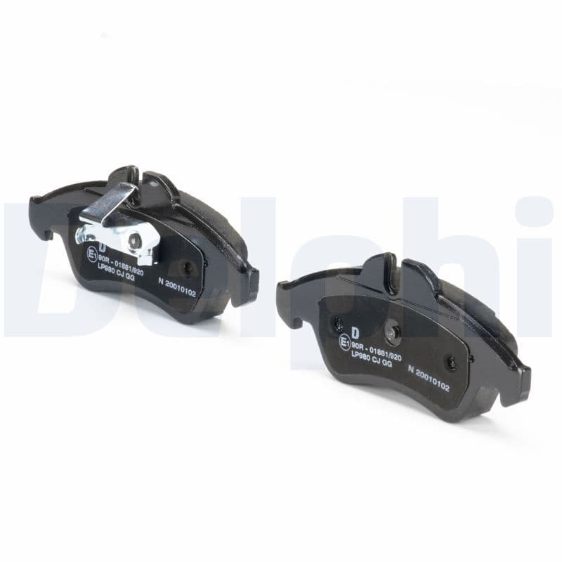 set placute frana,frana disc DELPHI LP980