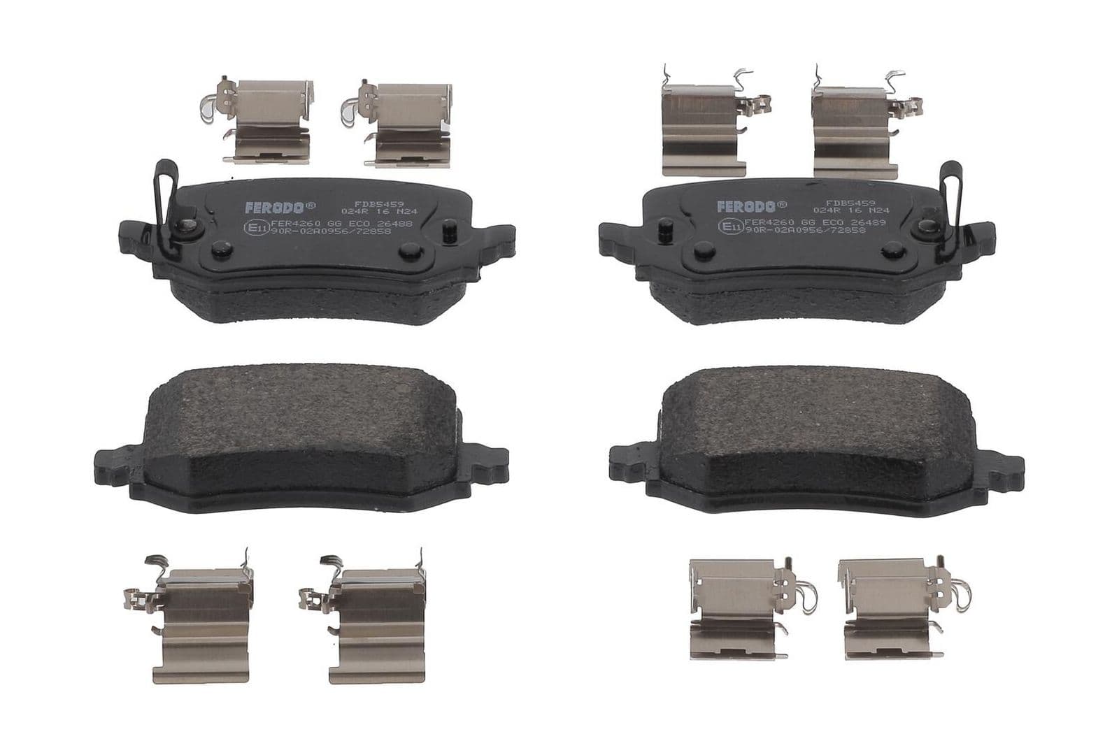 set placute frana,frana disc FERODO PREMIER ECO FRICTION FDB5459