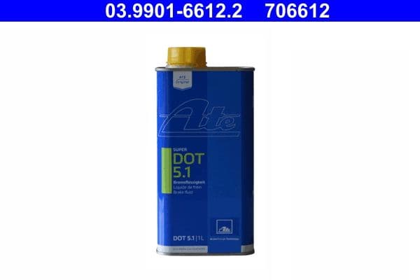 Lichid de frana Super DOT 5.1 ATE 1L