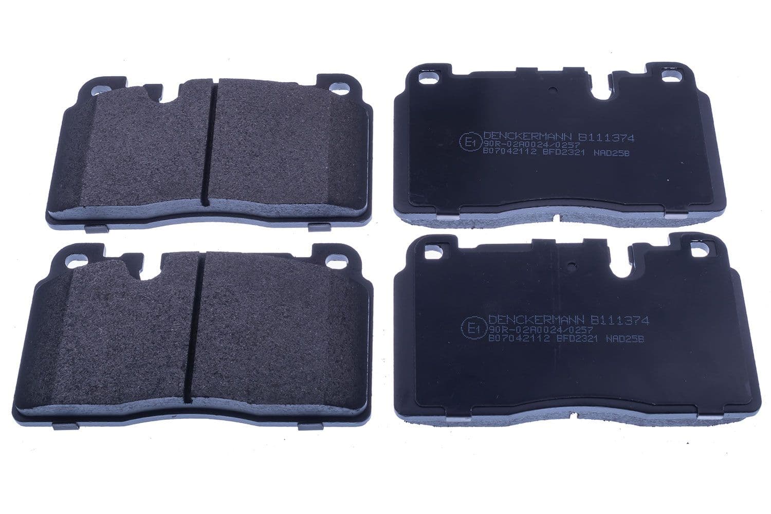 set placute frana,frana disc DENCKERMANN B111374