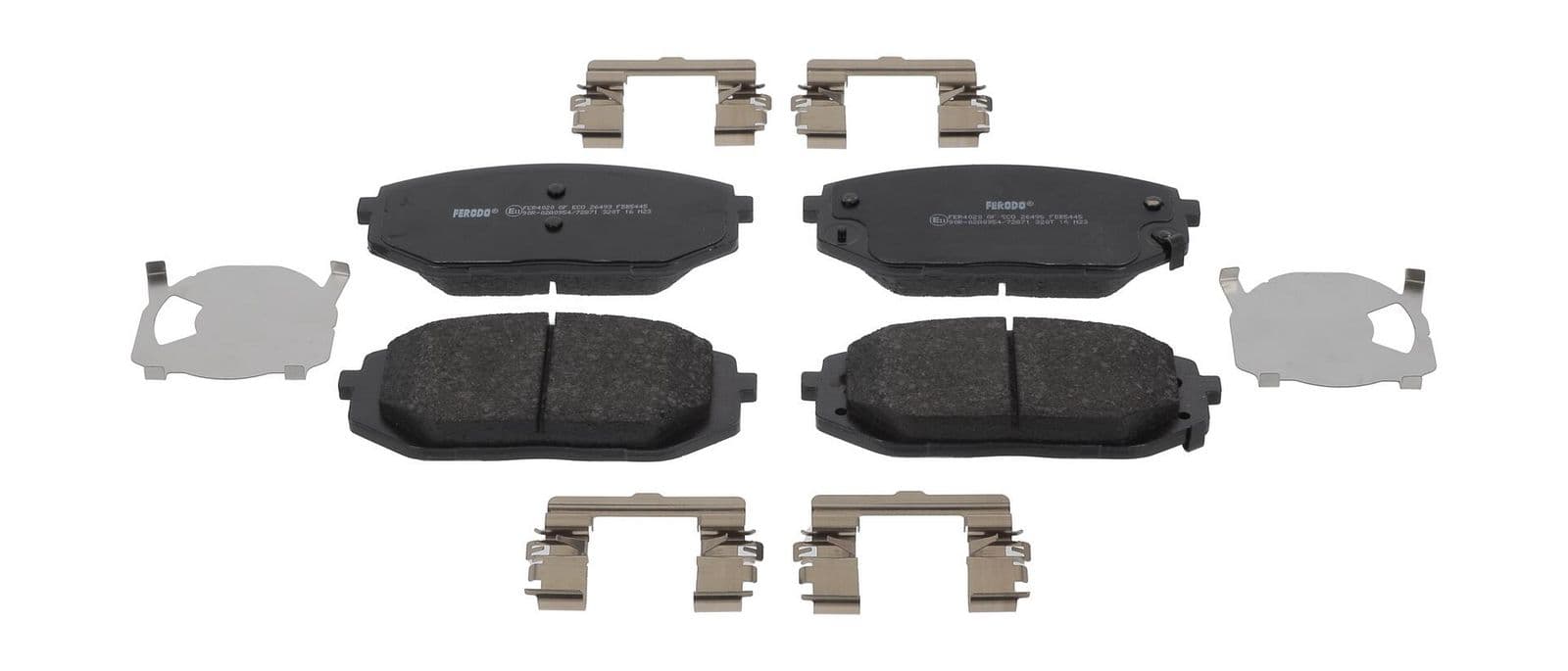 set placute frana,frana disc FERODO PREMIER ECO FRICTION FDB5445