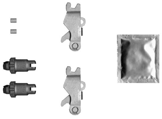 Set reparatie, cheie frana TEXTAR extinderea blocării 97043900
