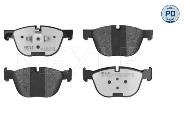 set placute frana,frana disc MEYLE -PD: Advanced performance and design. 025 241 7019/PD
