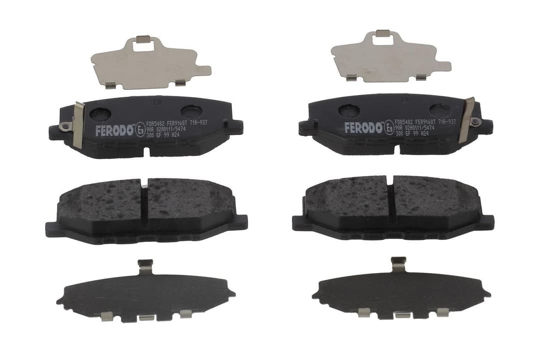 set placute frana,frana disc FERODO PREMIER ECO FRICTION FDB5482