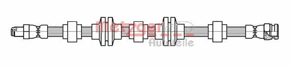 Furtun frana METZGER 4118438