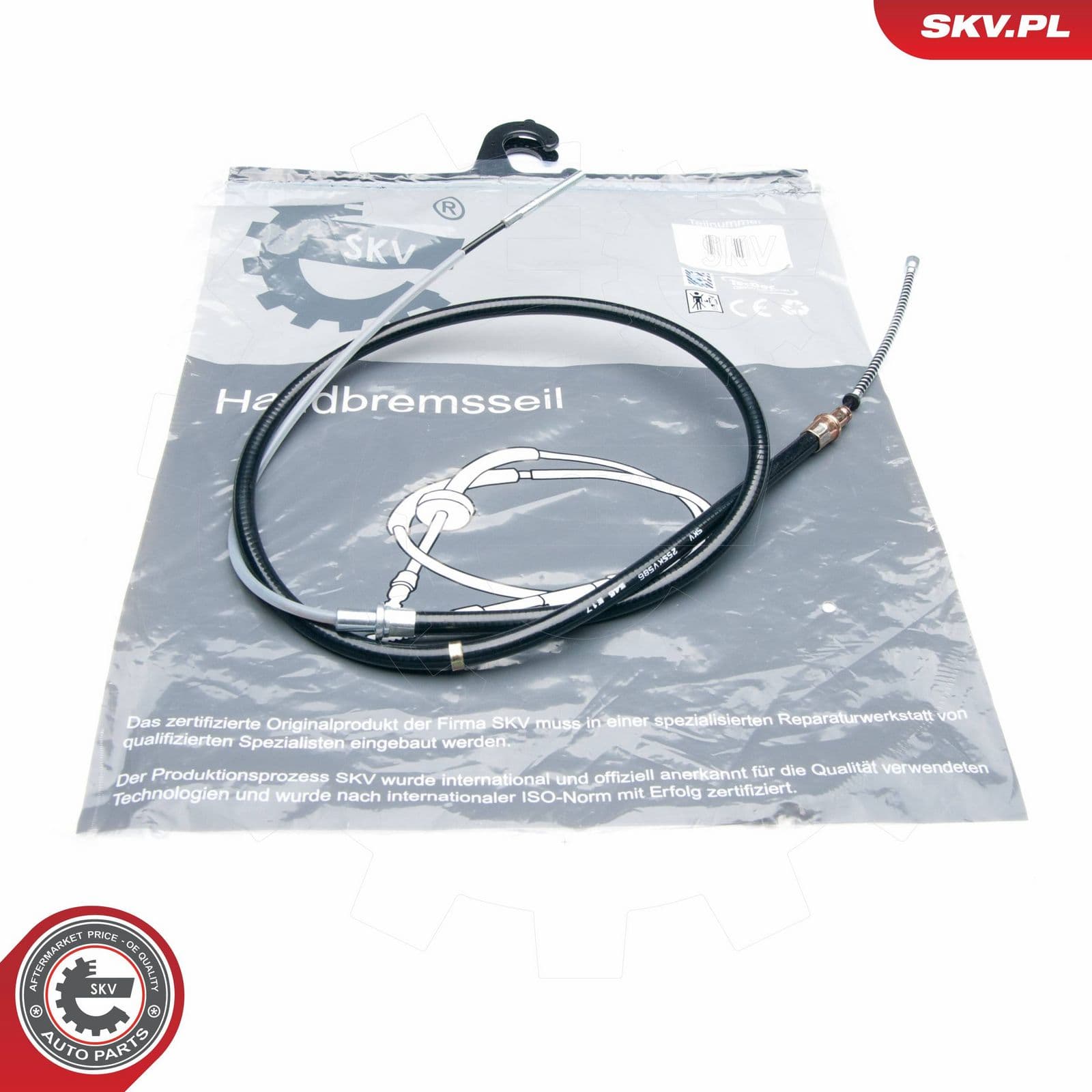 Cablu, frana de parcare ESEN SKV 25SKV586