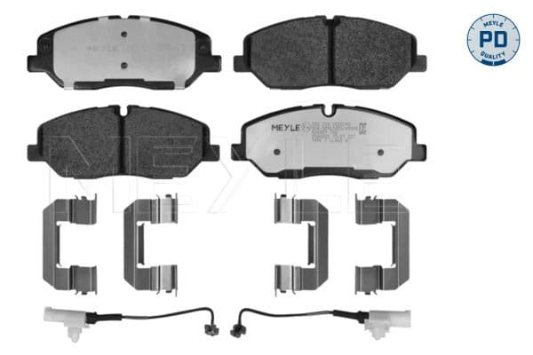 set placute frana,frana disc MEYLE -PD: Advanced performance and design. 025 224 2020/PD
