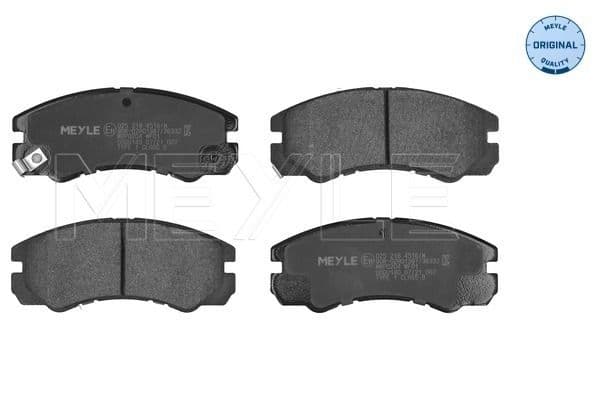 set placute frana,frana disc MEYLE -ORIGINAL: True to OE. 025 218 4516/W