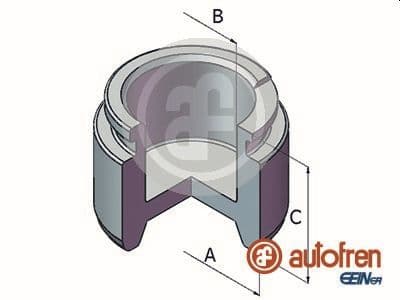Piston, etrier frana AUTOFREN SEINSA D025318