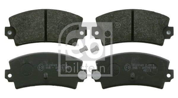 set placute frana,frana disc FEBI BILSTEIN 16407