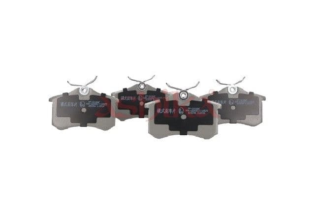 set placute frana,frana disc ASHIKA 51-00-00018