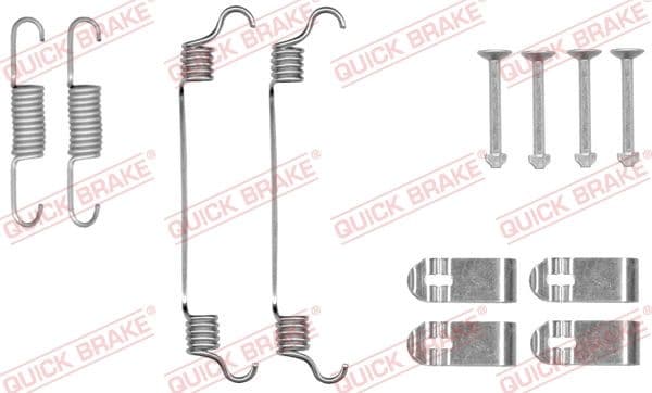 set accesorii, saboti frana parcare QUICK BRAKE 105-0019